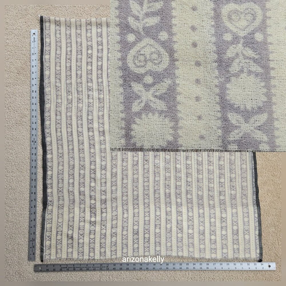 Kadhi and Co. Wool Scarf Lightweight *SMALL HOLE*